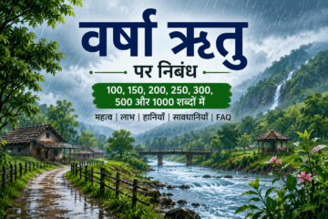 varsha ritu par nibandh